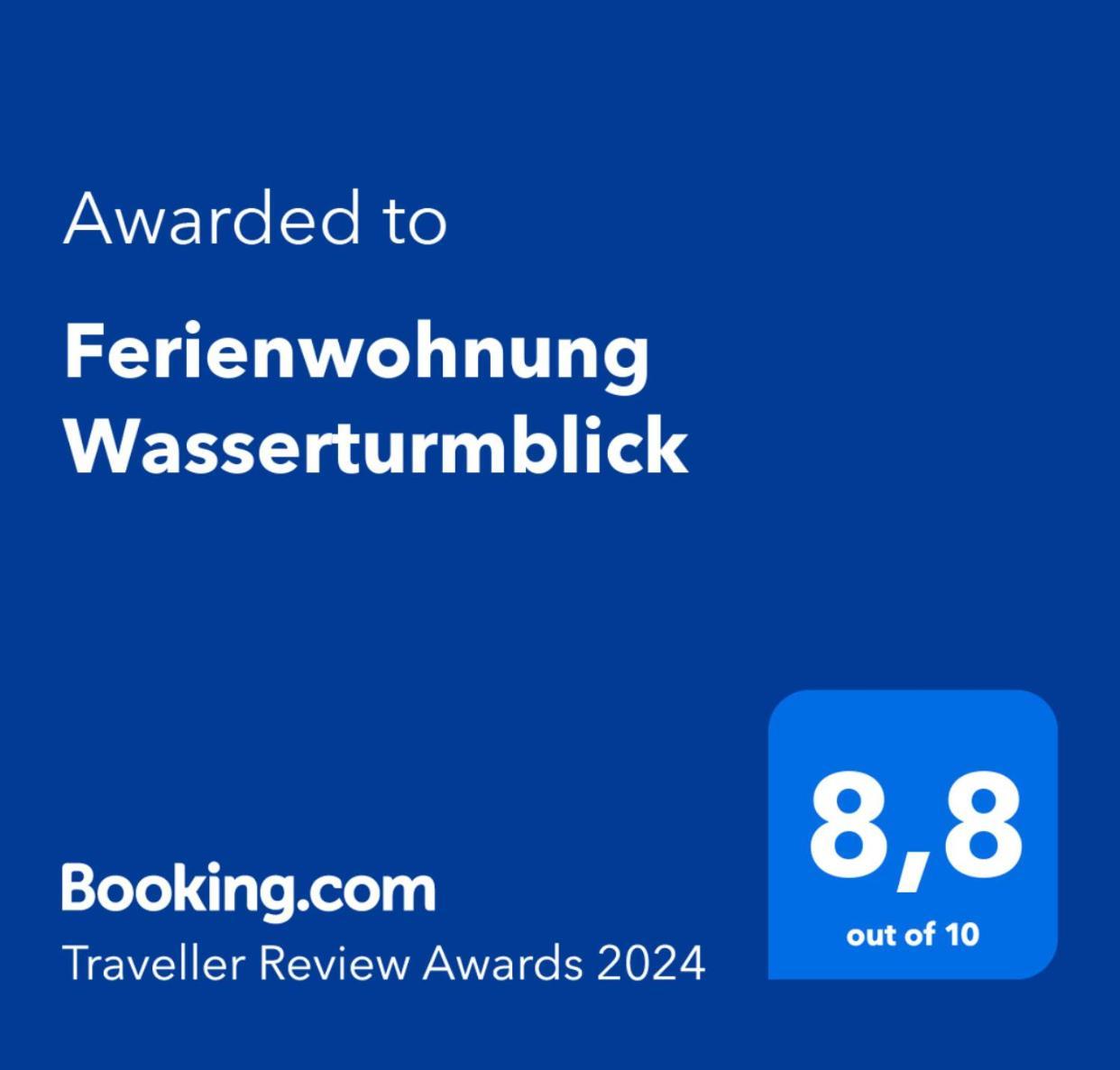 Ferienwohnung Wasserturmblick ベーブラ エクステリア 写真
