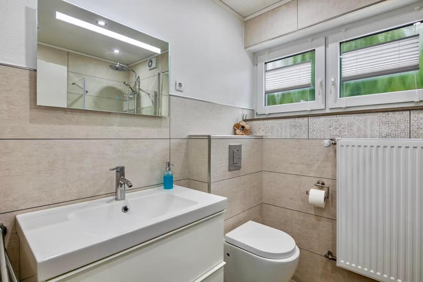 Ferienwohnung Wasserturmblick ベーブラ エクステリア 写真