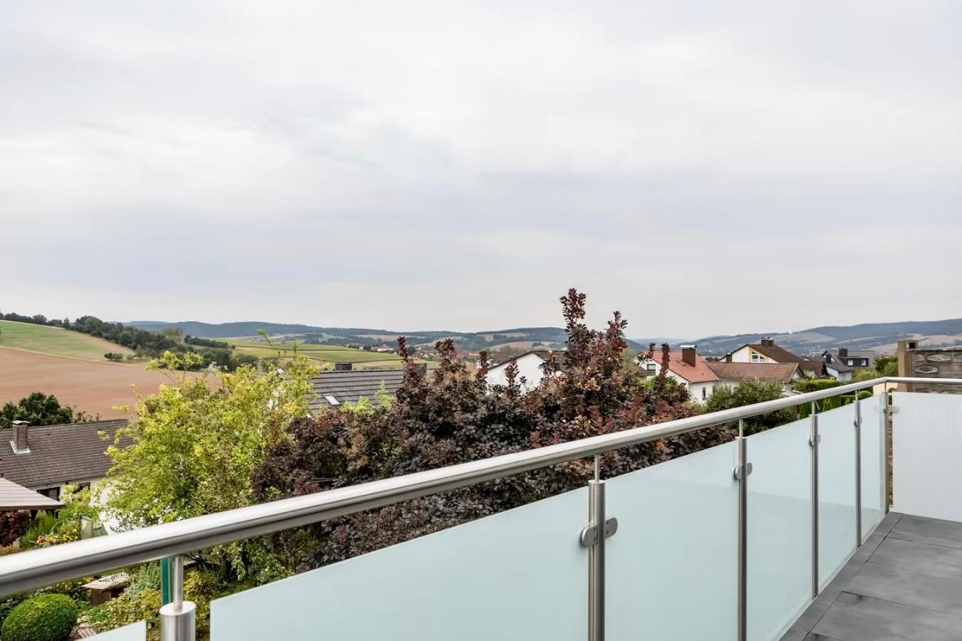 Ferienwohnung Wasserturmblick ベーブラ エクステリア 写真